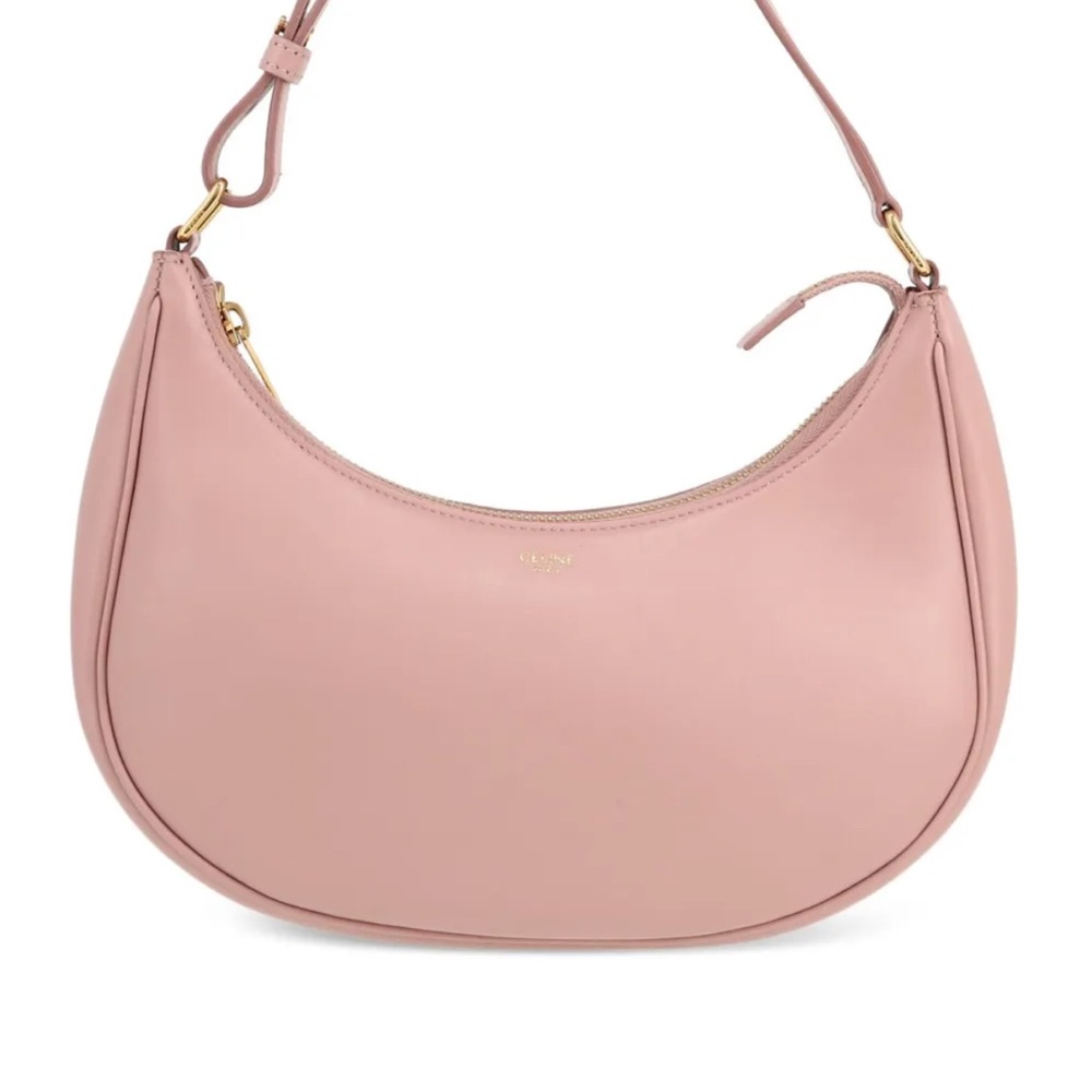 Celine Pink Leather Shoulder Bag